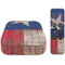 Texas Flag Dark Wood Apple TV Skin